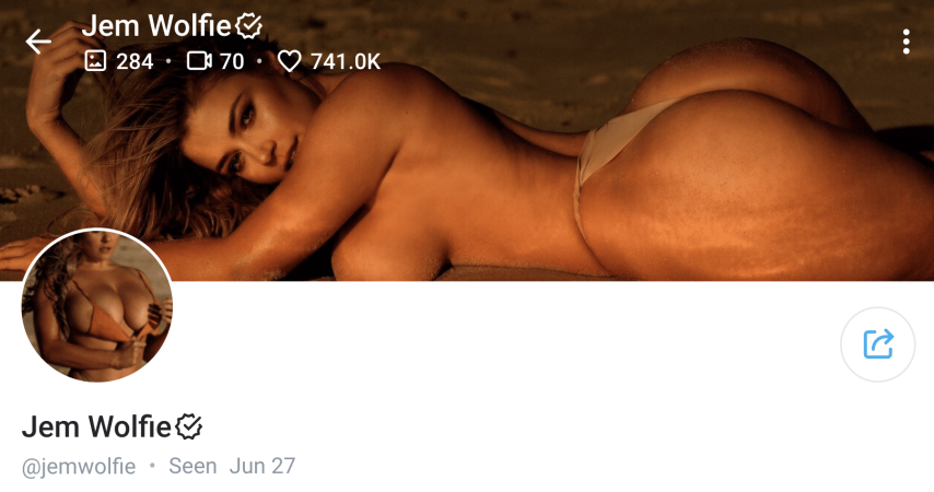 Jem Wolfie OnlyFans