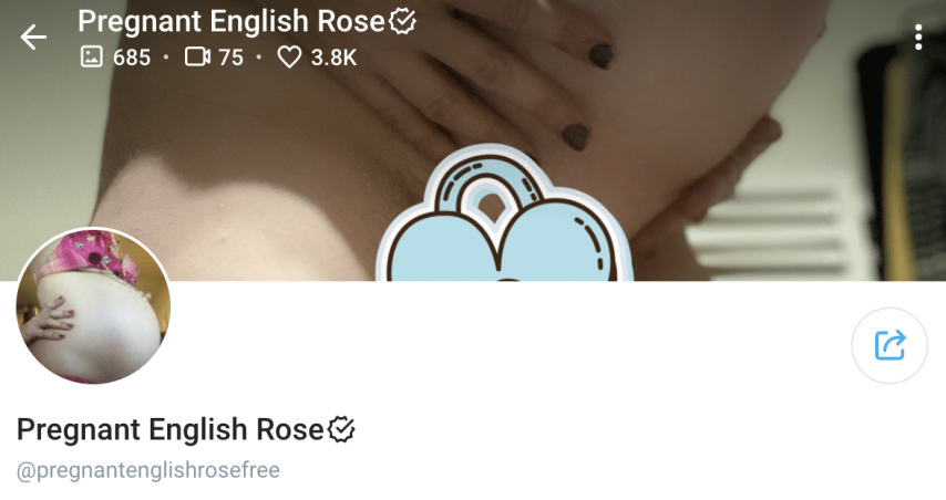 Pregnant English Rose OnlyFans