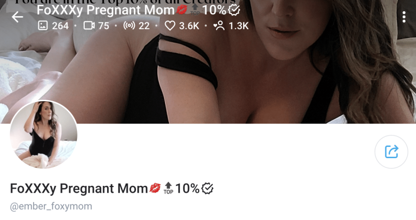 FoXXXy Pregnant Mom Ember OnlyFans