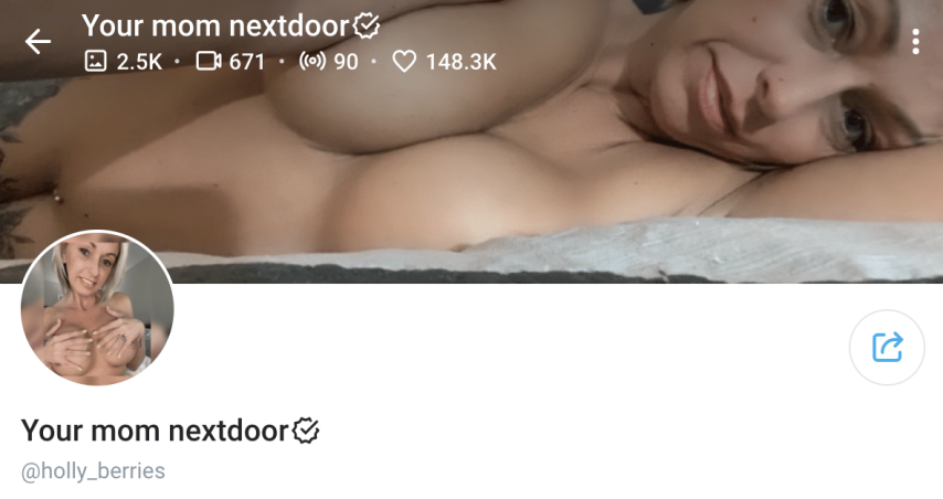 Your mom nextdoor Holly OnlyFans