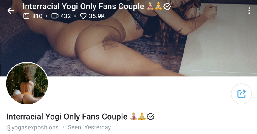 Interracial Yogi Mel OnlyFans