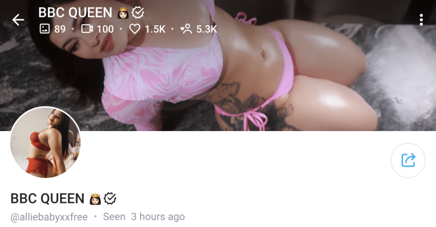 BBC Queen Allie OnlyFans