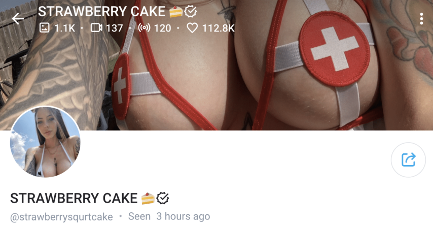 STRAWBERRY CAKE OnlyFans