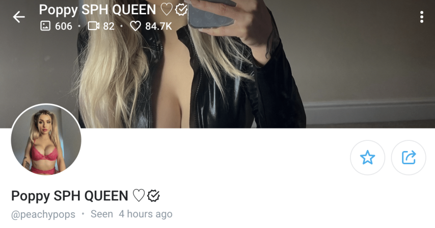 Poppy SPH QUEEN OnlyFans