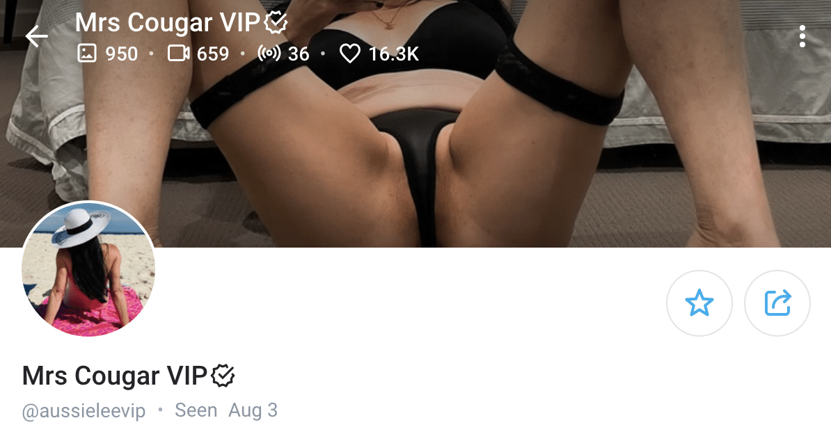 mrs cougar vip onlyfans