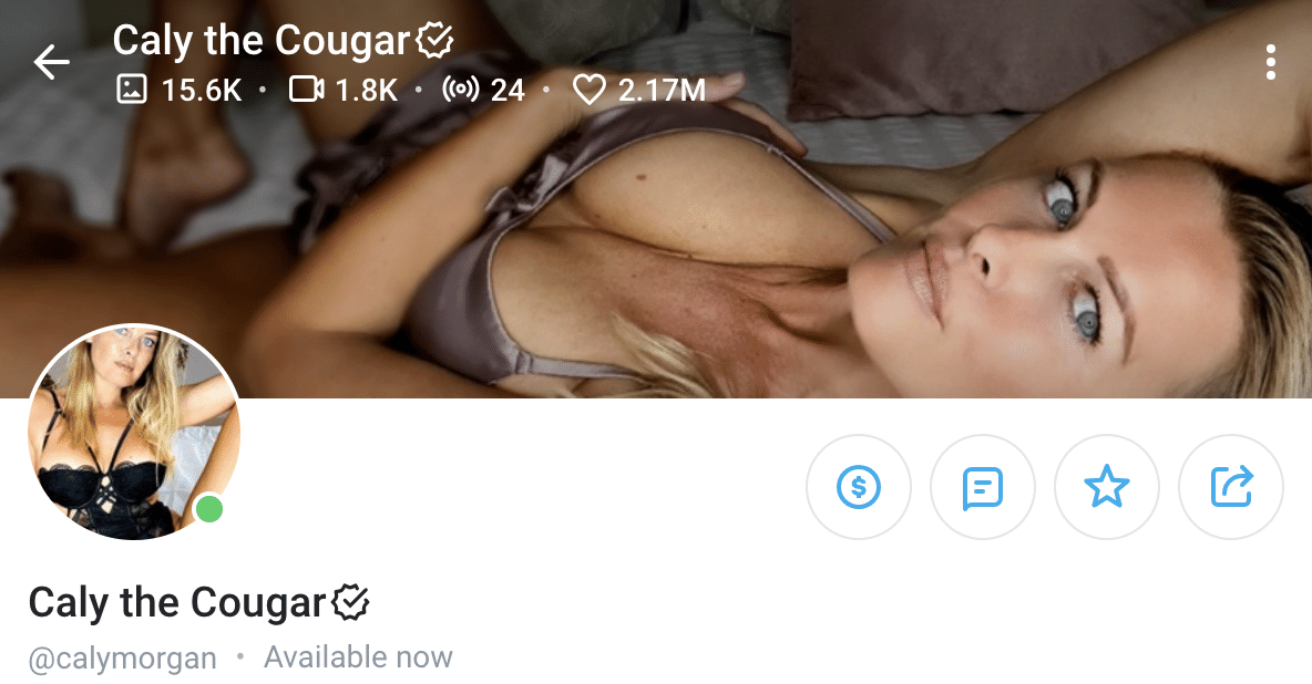 caly the cougar onlyfans