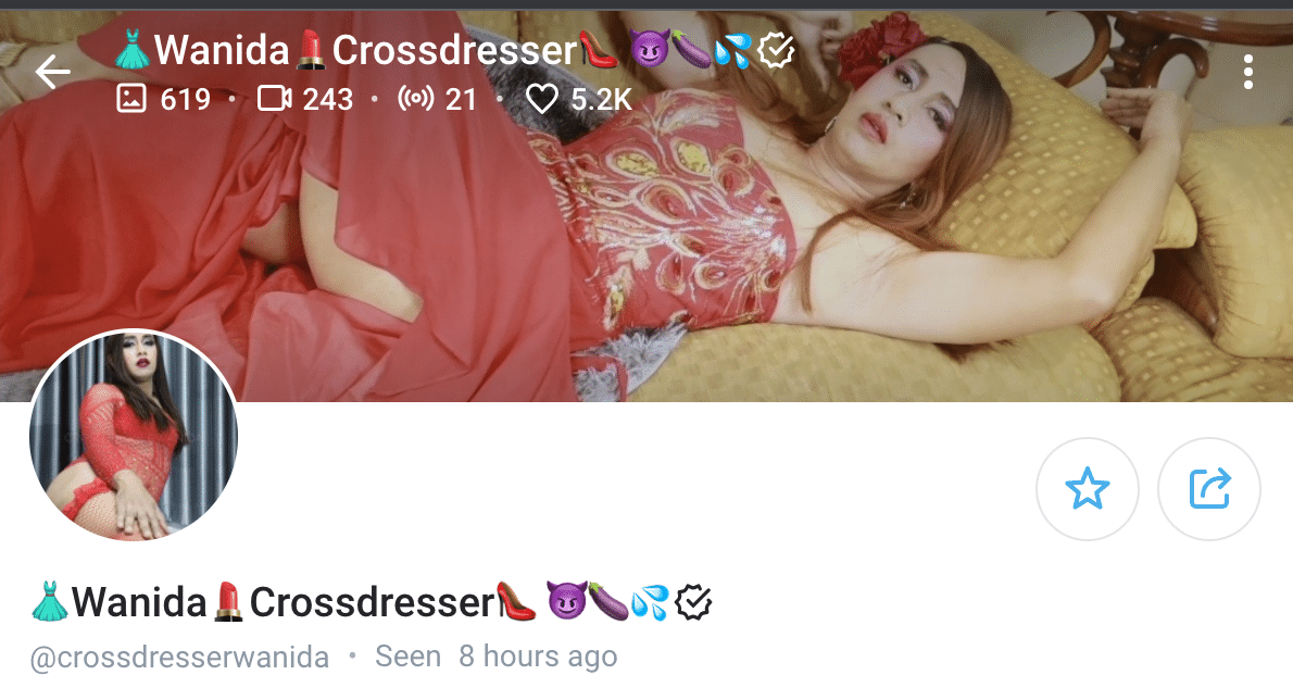 wanida crossdresser onlyfans