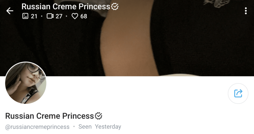 Russian Creme Princess OnlyFans