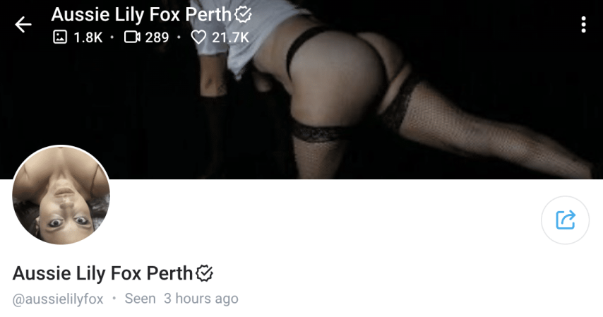 Aussie Lily Fox Perth OnlyFans