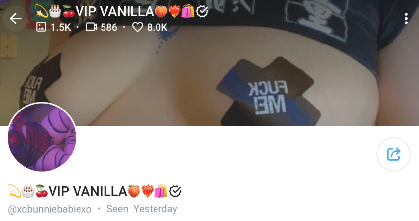 Vanilla OnlyFans