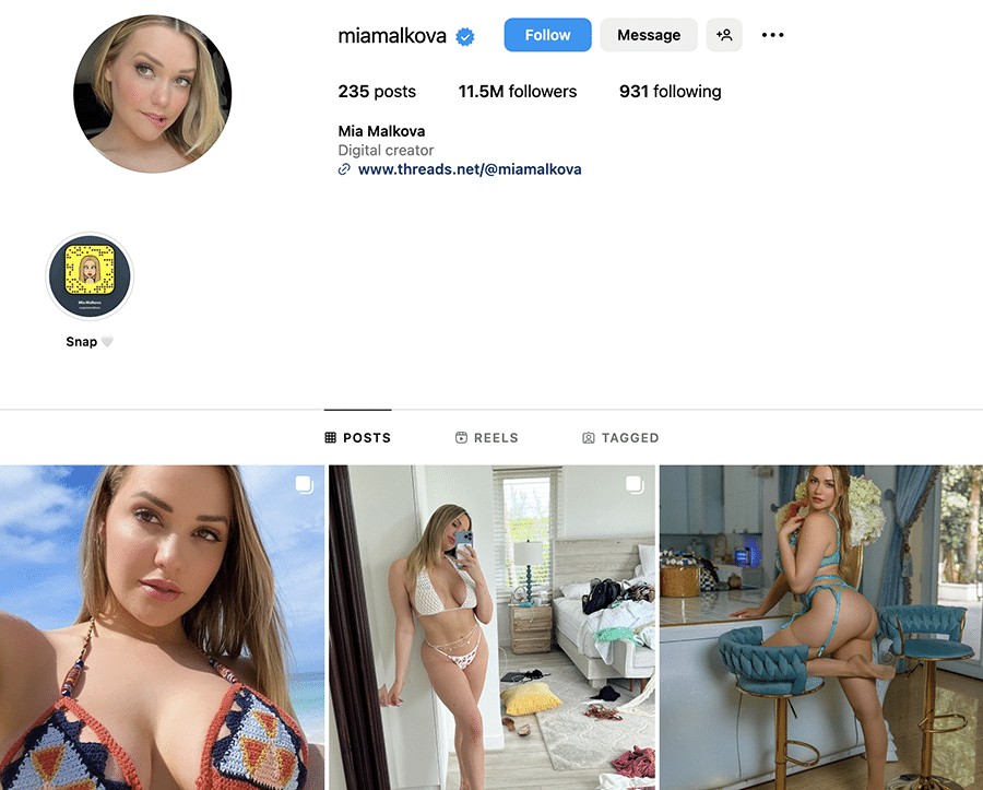 Best Tits on Instagram -  Sweden