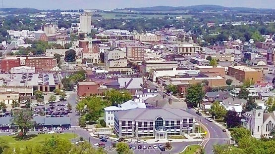 Downtown Harrisonburg Virginia