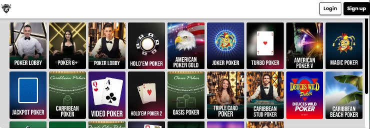 WSM Casino - Video Poker