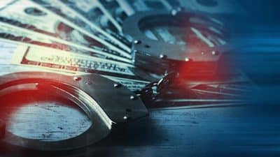 IRS scam handcuffs