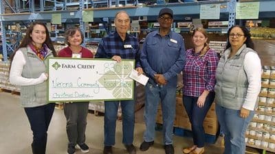 verona community food donation christmas donation FCV