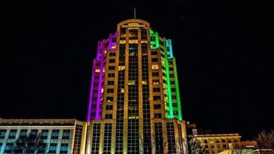 VT roanoke wells fargo building