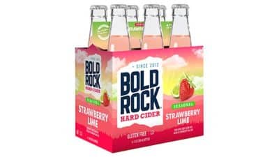 bold rock cider strawberry lime seasonal