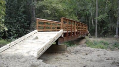 pedestrian bicycle bridge