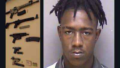 Damillion Diggs firearm