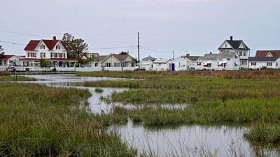 Tangier Island in Chesapeake Bay