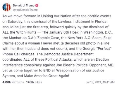 trump as usual