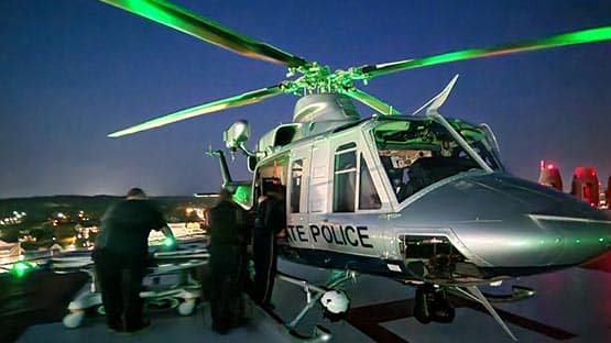 Virginia State Police helicopter