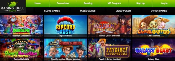 arkansas online casinos - raging bull casino games library