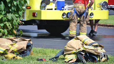 firefighter fire emergency police