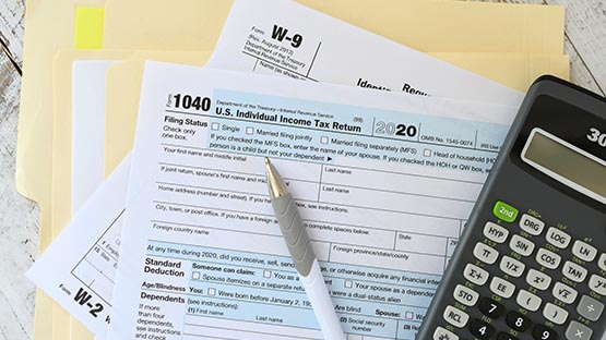 income tax return 1040 IRS calculator