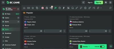 BC.Game - top rated anonymous betting site