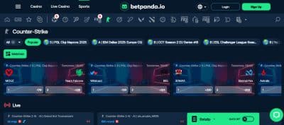 BetPanda - one of the best anonymous betting sites