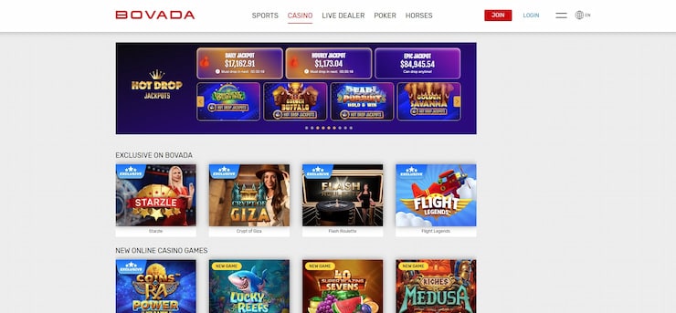 Stake casino alternatives - Bovada casino gaming library