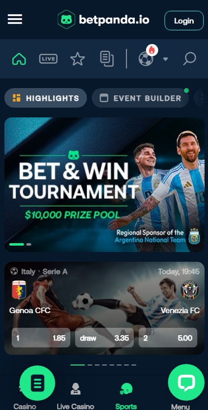 betpanda betting app