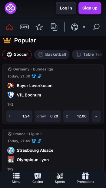 Sports Betting Apps CoinCasino