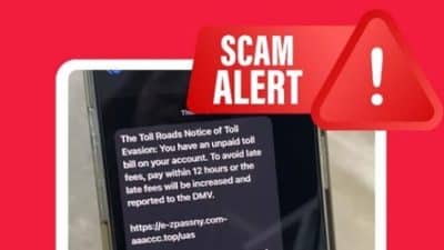 toll DMV ez pass scam