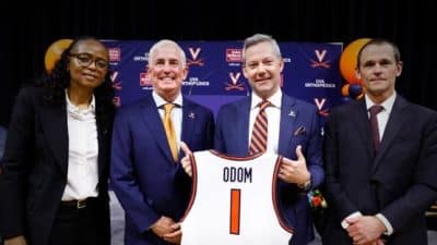uva basketball carla williams robert hardie ryan odom jim ryan