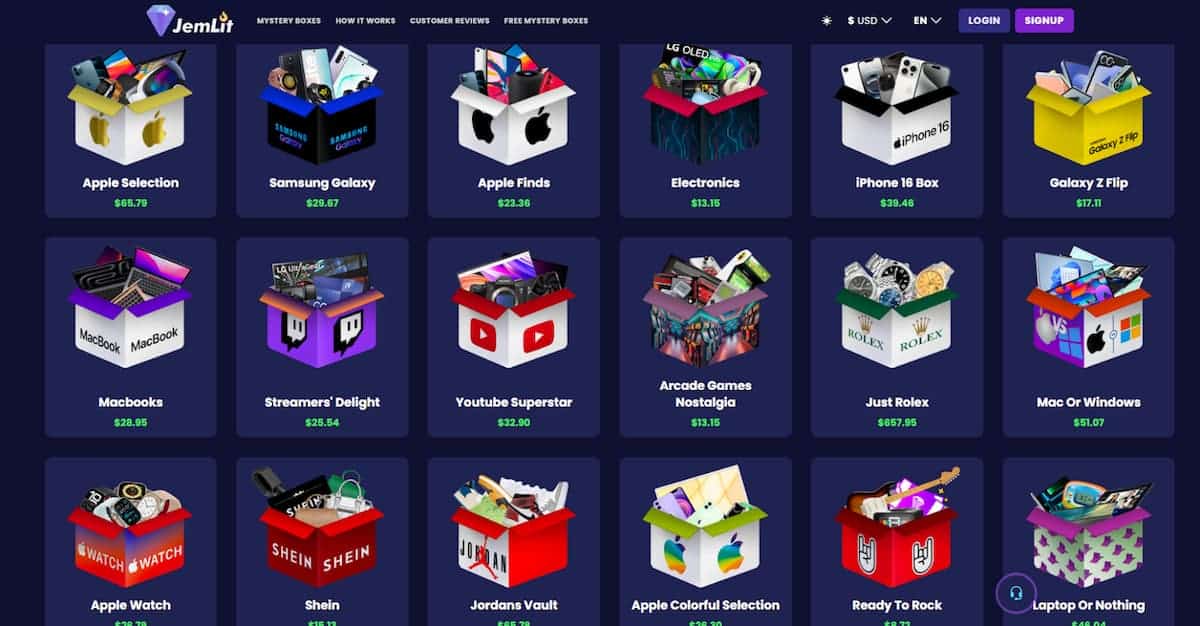 JemLit - The Best Mystery Box Combining Fun With Reliability