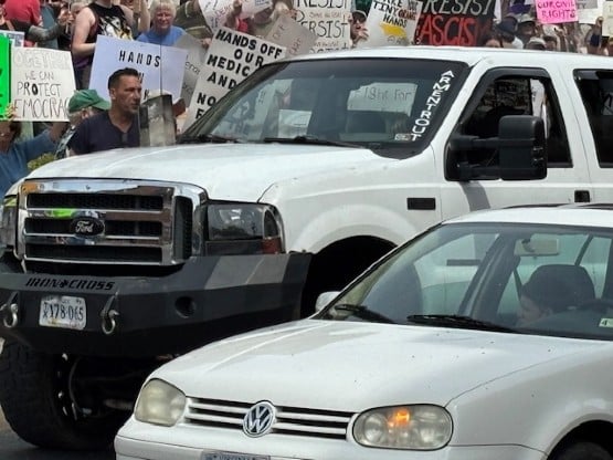 staunton rolling coal incident vehicle