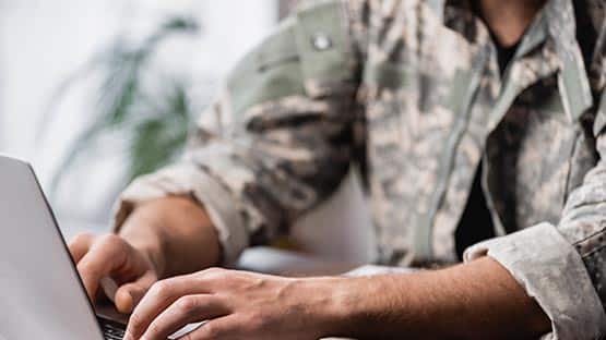 veteran military computer laptop