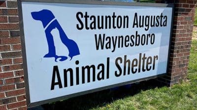SAWAS animal shelter sign verona