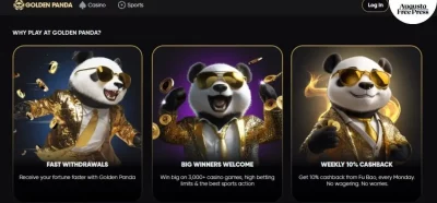 golden panda kasino