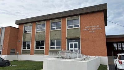 harrisonburg water filtration plant restrictions