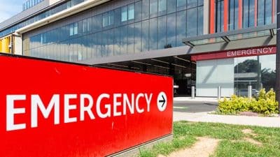 hospital emergency room ambulance accident