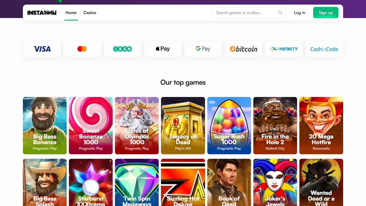 instaspin casino zonder cruks