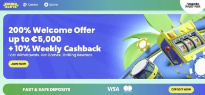 samba slots kasino kotisivu