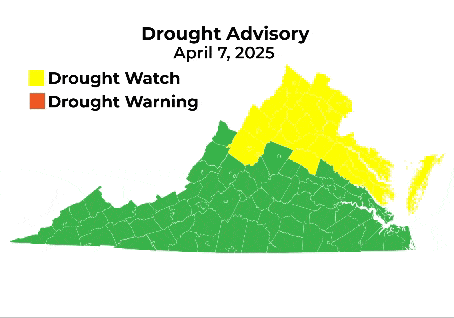 virginia deq drought watch advisory