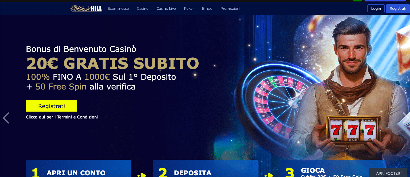 william hill casino aams