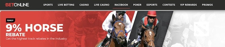 BetOnline is known as the leading online sportsbook in America for a reason. It provides players with every feature necessary from better odds, more competitive markets, contests, risk-free bets, and bonuses. For the Belmont Stakes cash in on 0 in free horse racing bets.