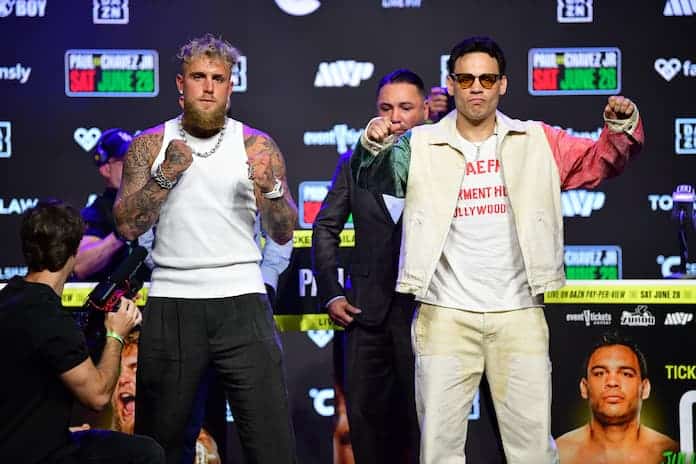 Jake Paul vs Julio Cesar Chavez Jr