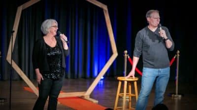 The Funny Womacks Duo On Stage